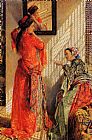 Indoor Gossip, Cairo by John Frederick Lewis